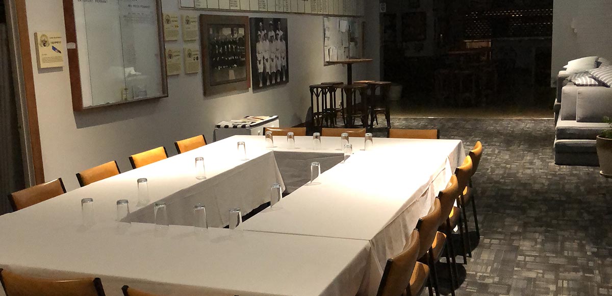 Conference facilities at the Brunswick Bowls Club